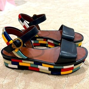Tory Burch flat form sandals